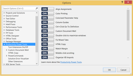 Productivity Power Tools 2015 - Visual Studio Marketplace